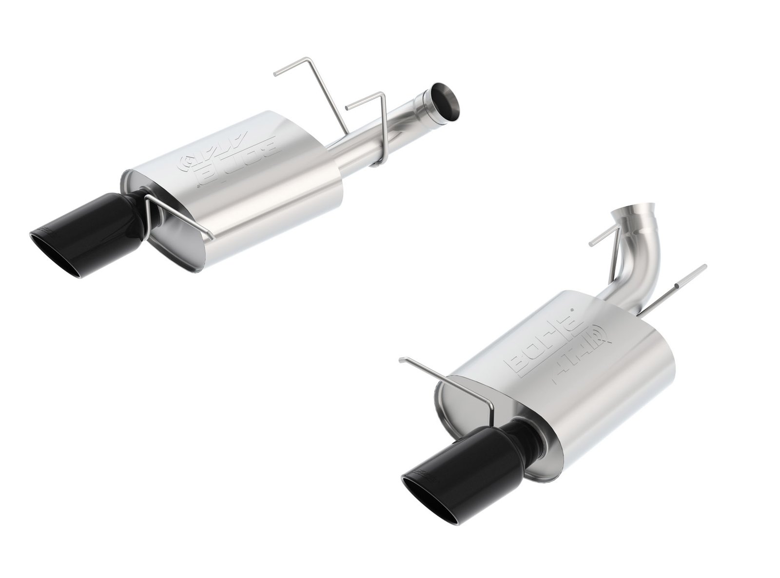 Borla Mustang GT/BOSS 302 2.75″ ATAK Axle-Back Exhaust – Black Tips (2011-2012)