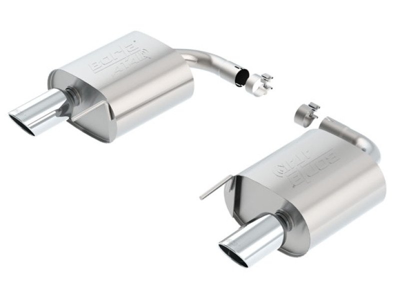Borla Mustang EcoBoost/V6 ATAK Axle-Back Exhaust – Convertible (2015-2023)