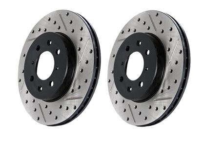 Stoptech Explorer Drilled & Slotted Rotor – 325mm Front Right (2011-2019)