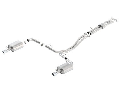 Borla Explorer 3.5L EcoBoost Dual Split Rear Exit SS S-Type CB Exhaust (2012-2015)