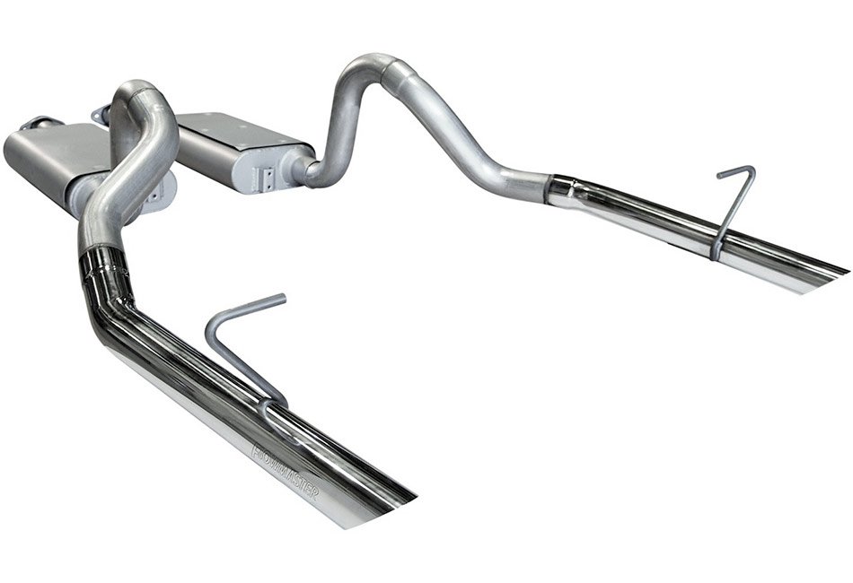 Flowmaster Mustang LX Force II Cat-Back Exhaust (1986-1993)