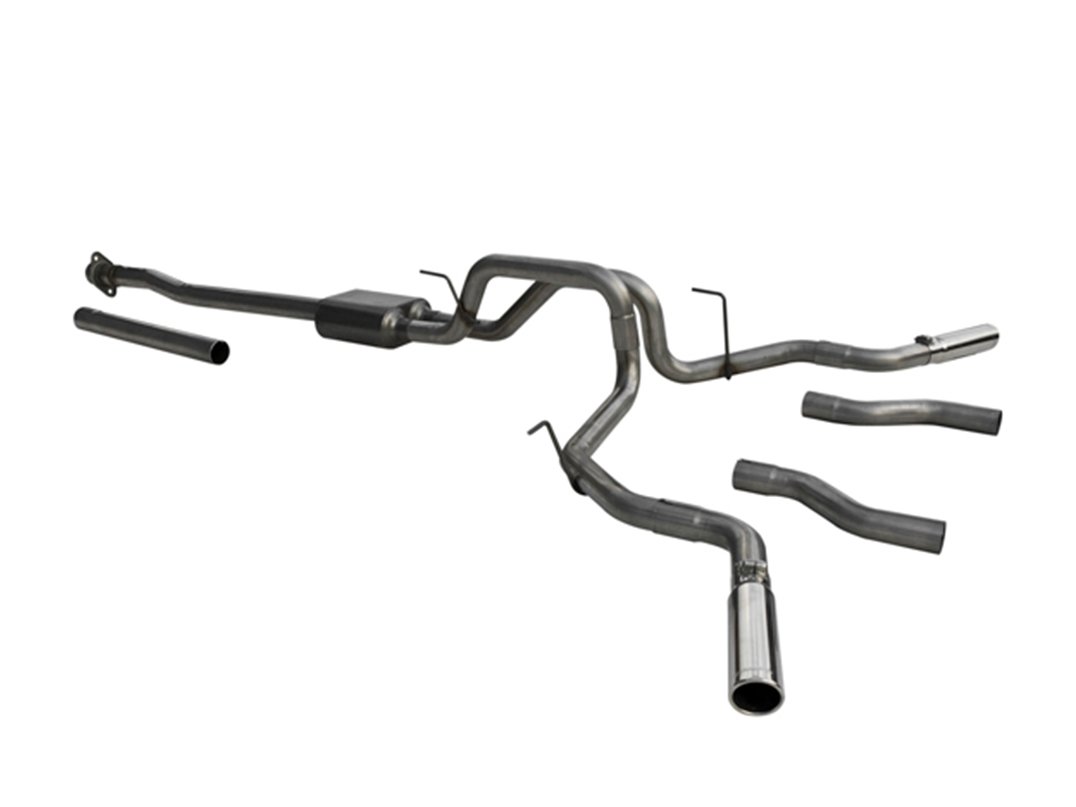Flowmaster F-150 V8 American Thunder Cat-back Exhaust System – Dual Rear/Side Exit (2009-2014)