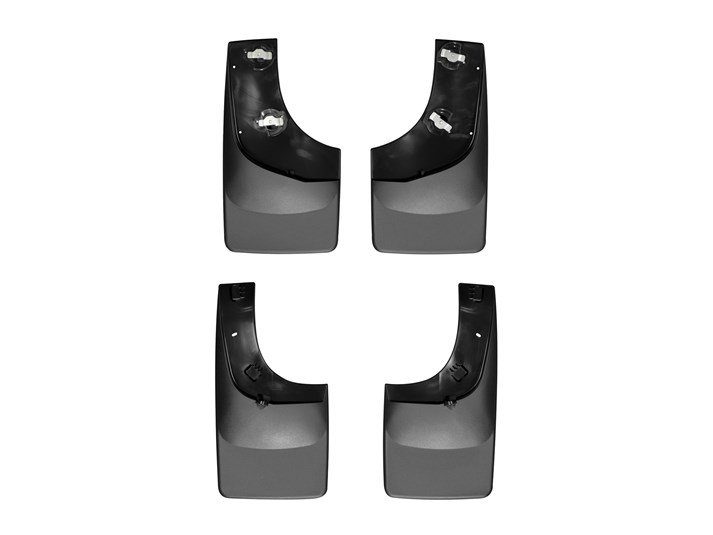 WeatherTech No Drill Front & Rear Mudflaps F-150 – Black (2004-2014)