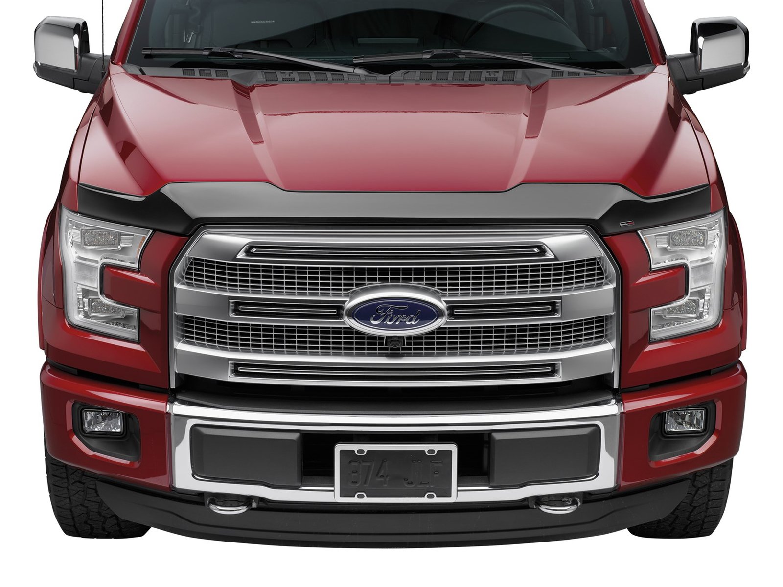 WeatherTech SuperDuty Hood Protector – Black (2017-2019)