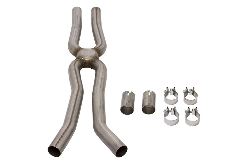 Flowmaster Mustang V6 Scavenger Series Resonator-Delete X-Pipe (2015-2017)