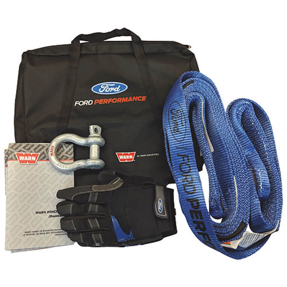 Ford Racing by Warn Industries Off-Road Recovery Kit