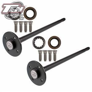 Ten Factory Fox Body Mustang 8.8″ 10 bolt, 4×4.25 lug ,28 spline Performance Rear Axle Kit (1979-1993)