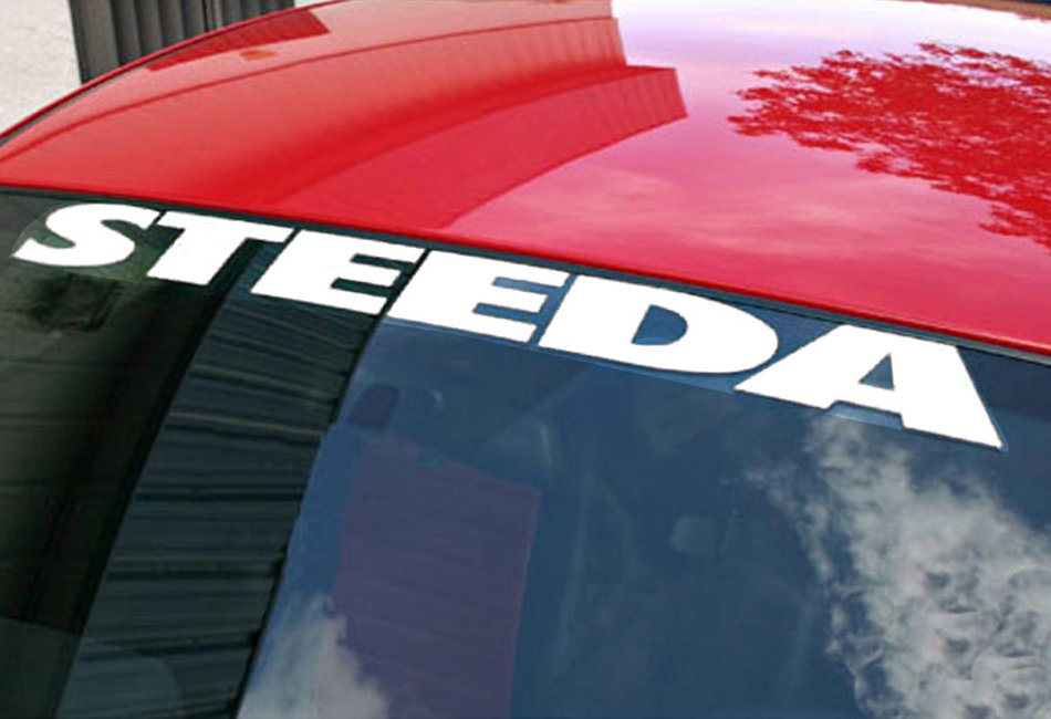 Windshield Decal – White
