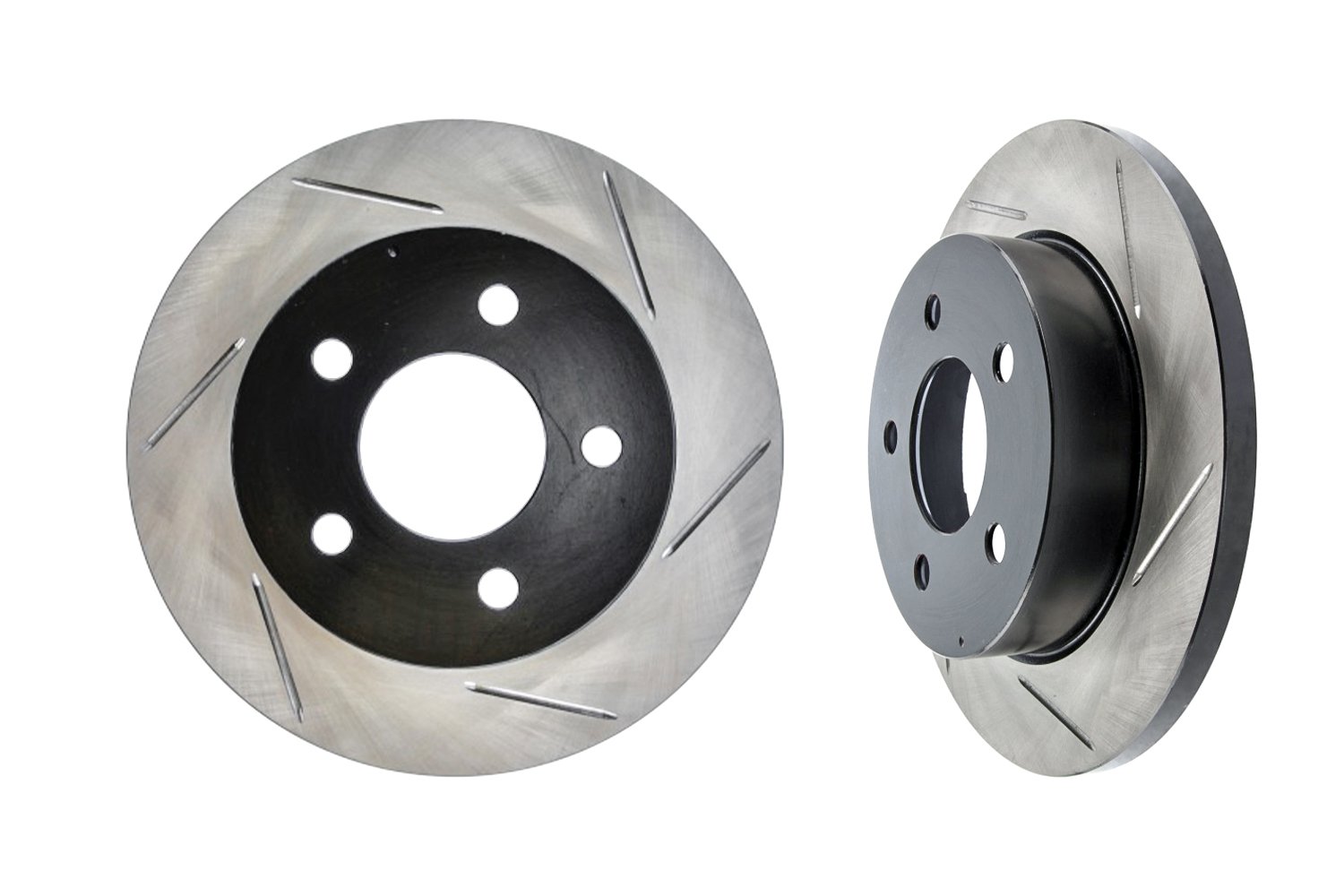 StopTech Mustang Cobra Slotted Front Rotors (1994-2004)