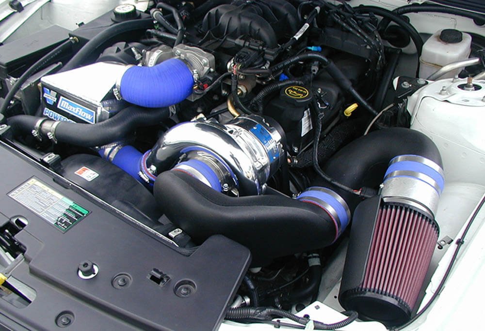 Vortech Mustang V6 V-3 Si High-Output Supercharger System – Polished (2005-2006)