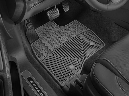 WeatherTech Explorer Front Rubber Mats – Black (2017-2019)